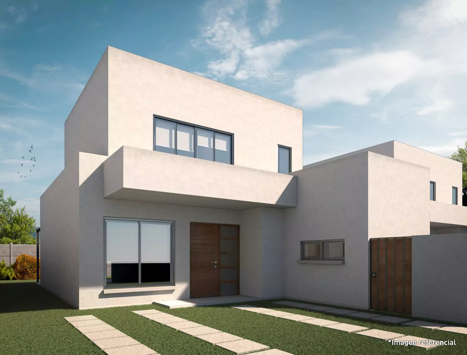 Vista frontal modelo Aragón